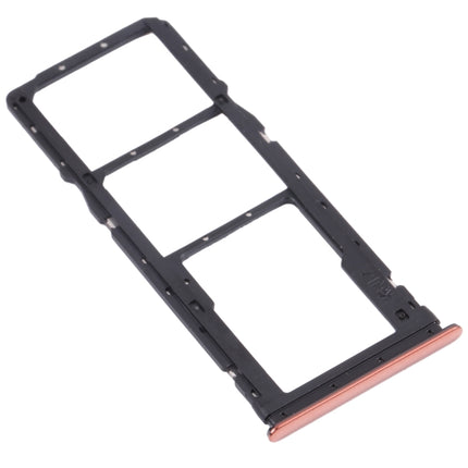 SIM Card Tray + SIM Card Tray + Micro SD Card Tray for Xiaomi Redmi Note 10 Pro 4G / Redmi Note 10 Pro Max / Redmi Note 10 Pro (India) M2101K6G, M2101K6R, M2101K6I, M2101K6P (Gold)-garmade.com