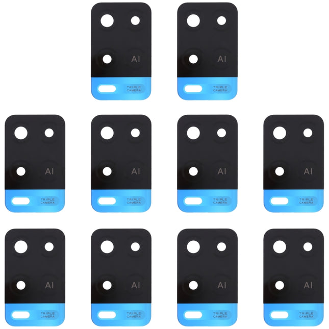 For OPPO A54 4G 10 PCS Back Camera Lens (Blue)-garmade.com