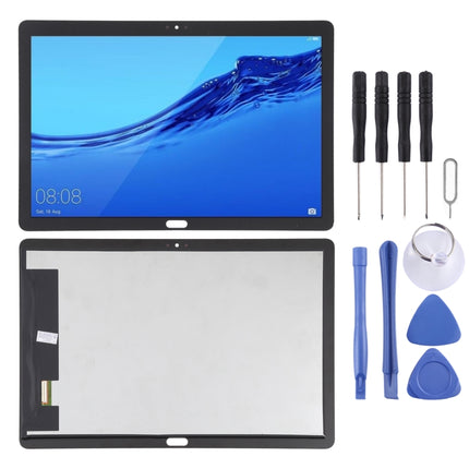 LCD Screen and Digitizer Full Assembly for Huawei MediaPad T5 10.1 (LTE) (Black)-garmade.com