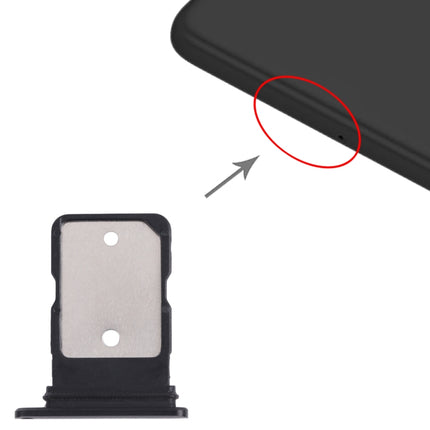 SIM Card Tray for Google Pixel 4a (Black)-garmade.com