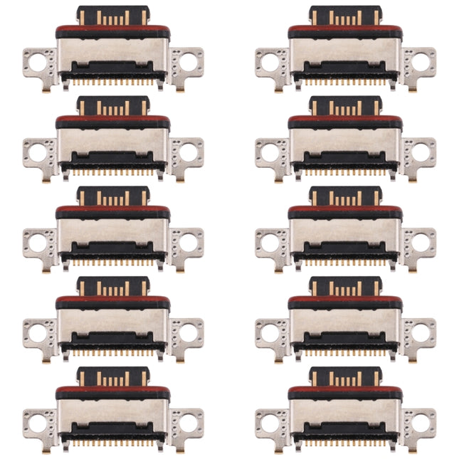 10 PCS Charging Port Connector for Xiaomi Mi 11 Ultra M2102K1G, M2102K1C-garmade.com