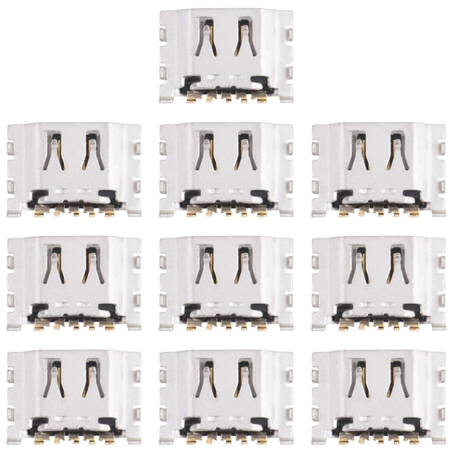 10 PCS Charging Port Connector for OPPO Realme C20 / Realme C20A RMX3063, RMX3061-garmade.com