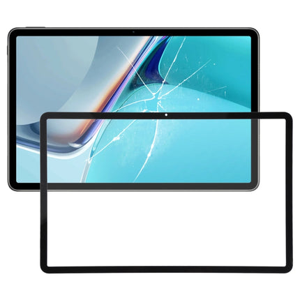 Front Screen Outer Glass Lens for Huawei MatePad 11 (2021) DBY-W09 DBY-AL00 (Black)-garmade.com