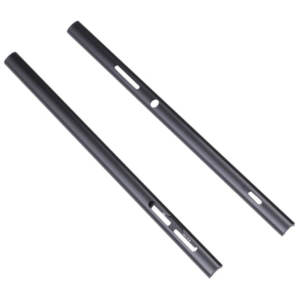 1 Pair Metal Side Part Sidebar For Sony Xperia XA2 Ultra(Black)-garmade.com