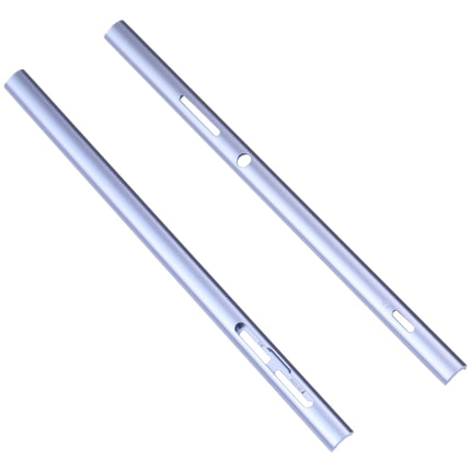 1 Pair Metal Side Part Sidebar For Sony Xperia XA2 Ultra (Blue)-garmade.com