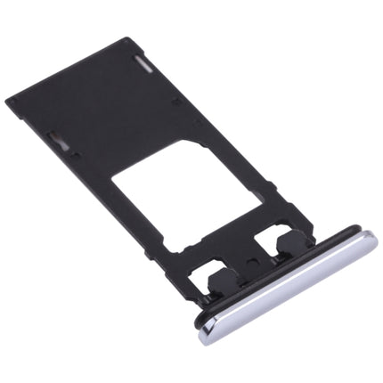 SIM Card Tray + Micro SD Card Tray for Sony Xperia 1 / Xperia XZ4 (Grey)-garmade.com