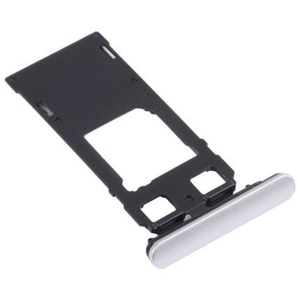 SIM Card Tray + Micro SD Card Tray for Sony Xperia X Performance (Silver)-garmade.com