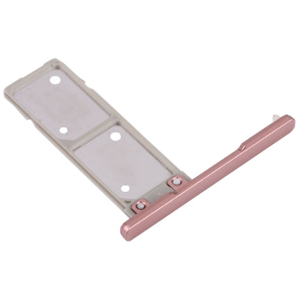 SIM Card Tray + SIM Card Tray for Sony Xperia XA1 Ultra / Xperia XA1(Pink)-garmade.com