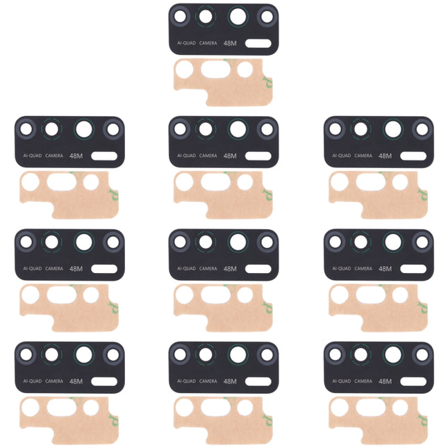 10 PCS Back Camera Lens for Infinix Note 7 Lite X656-garmade.com