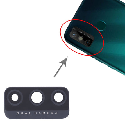 10 PCS Back Camera Lens for Tecno Spark 6 Go KE5j, KE5k-garmade.com