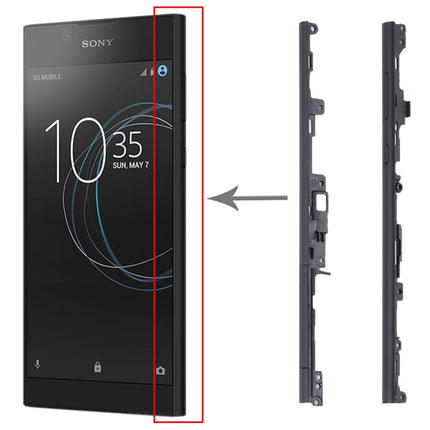 1 Pair Side Part Sidebar For Sony Xperia L1(Black)-garmade.com