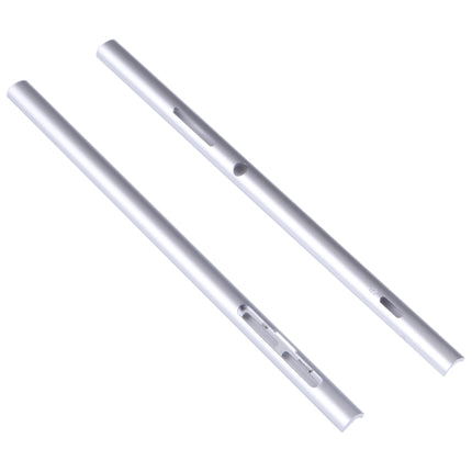 1 Pair Side Part Sidebar For Sony Xperia XA2 Plus (Silver)-garmade.com