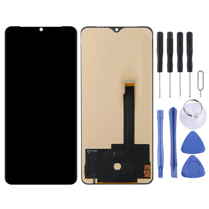 TFT Material LCD Screen and Digitizer Full Assembly for OnePlus 7T HD1901 HD1903 HD1900 (Black)-garmade.com