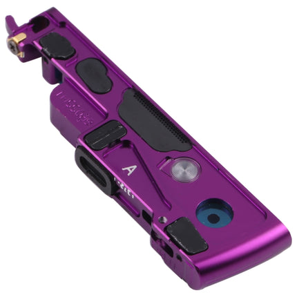 Front Camera Slide Lens Frame for OPPO Reno / Reno 5G(Purple)-garmade.com