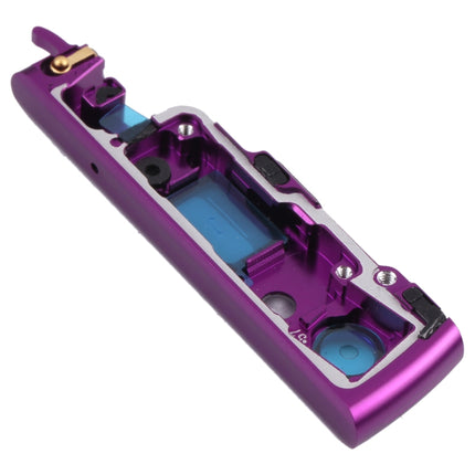 Front Camera Slide Lens Frame for OPPO Reno / Reno 5G(Purple)-garmade.com