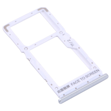 SIM Card Tray + SIM Card Tray / Micro SD Card Tray for Xiaomi Poco X3 GT 21061110AG (White)-garmade.com