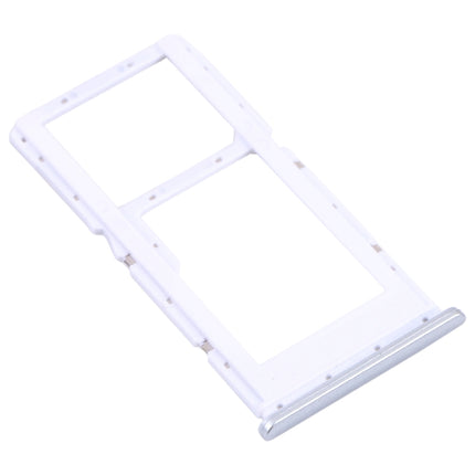 SIM Card Tray + SIM Card Tray / Micro SD Card Tray for Xiaomi Poco X3 GT 21061110AG (White)-garmade.com