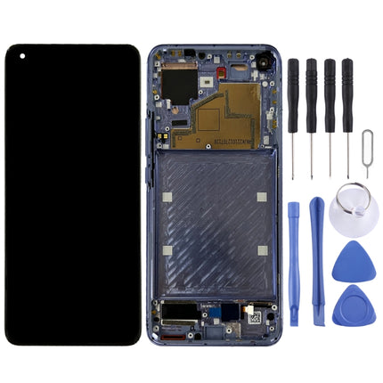 Original LCD Screen for Xiaomi Mi 11 M2011K2C, M2011K2G Digitizer Full Assembly with Frame(Purple)-garmade.com