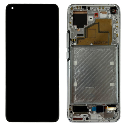 Original LCD Screen for Xiaomi Mi 11 M2011K2C, M2011K2G Digitizer Full Assembly with Frame(Silver)-garmade.com