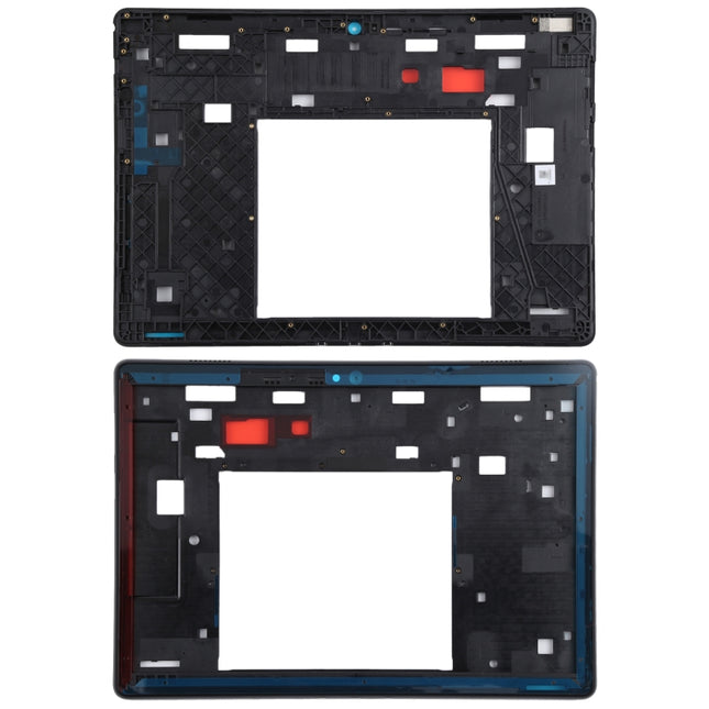 Original Front Housing LCD Frame Bezel Plate for Lenovo Tab M10 HD TB-X505 X505F TB-X505L X505 (Black)-garmade.com