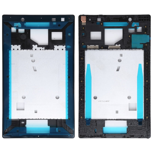Original Front Housing LCD Frame Bezel Plate for Lenovo Tab 4 8.0 TB-8504X, TB-8504F (Black)-garmade.com