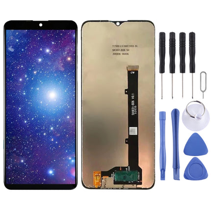 LCD Screen and Digitizer Full Assembly for ZTE Blade A31 (2021)(Black)-garmade.com