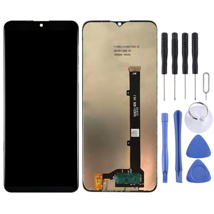 OEM LCD Screen for ZTE Blade A51 (2021) with Digitizer Full Assembly (Black)-garmade.com