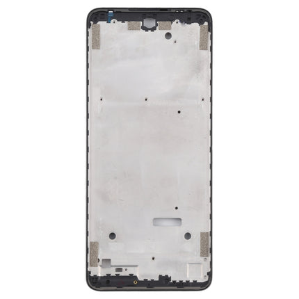 Original Front Housing LCD Frame Bezel Plate for Motorola Moto G60S XT2133-2 (Black)-garmade.com