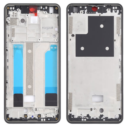 Middle Frame Bezel Plate for Sony Xperia Ace II SO-41B(Black)-garmade.com