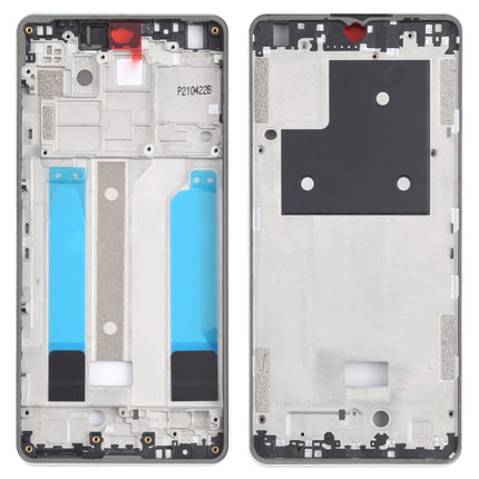 Middle Frame Bezel Plate for Sony Xperia Ace II SO-41B (White)-garmade.com
