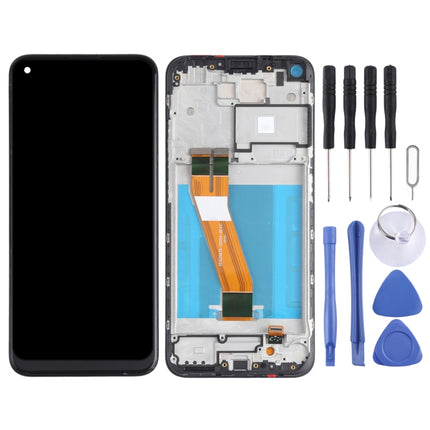 LCD Screen and Digitizer Full Assembly with Frame for Nokia 3.4 / 5.4 TA-1288 TA-1285 TA-1283 TA-1333 TA-1340 TA-1337 TA-1328 TA-1325(Black)-garmade.com