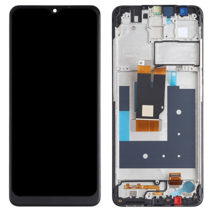 LCD Screen and Digitizer Full Assembly with Frame for Nokia 2.4 TA-1277 TA-1275 TA-1274 TA-1270(Black)-garmade.com