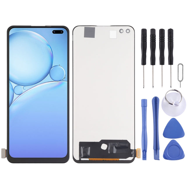 TFT Material LCD Screen and Digitizer Full Assembly (Not Supporting Fingerprint Identification) for vivo V19-garmade.com