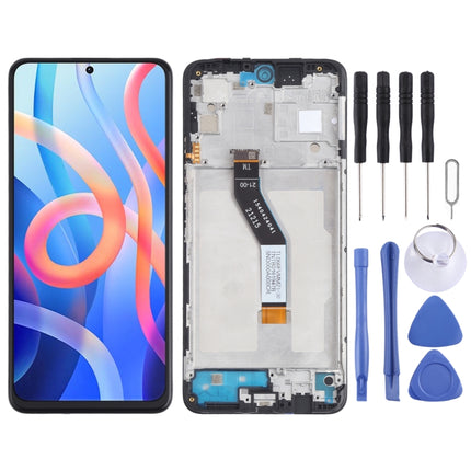 IPS Material Original LCD Screen and Digitizer Full Assembly With Frame for Xiaomi Redmi Note 11 (China) 21091116AC / Poco M4 Pro 5G 21091116AG, MZB0BGVIN / Redmi Note 11S 5G-garmade.com