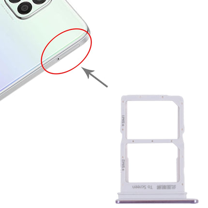 SIM Card Tray + SIM Card Tray for Huawei Nova 8 se Youth (Purple)-garmade.com