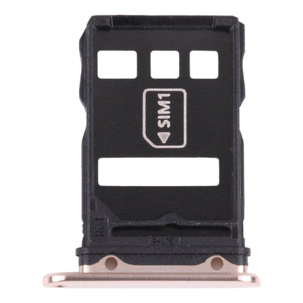 NM Card Tray + SIM Card Tray for Huawei Mate 40E 4G (Gold)-garmade.com