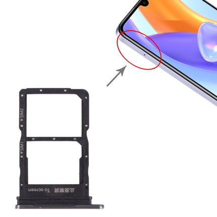 SIM Card Tray + SIM Card Tray for Honor Play5 5G (Silver)-garmade.com