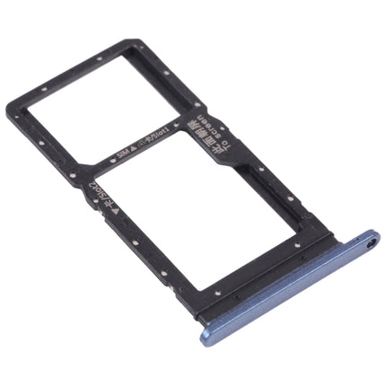 SIM Card Tray + SIM Card Tray / Micro SD Card Tray for Honor play 5T (Blue)-garmade.com