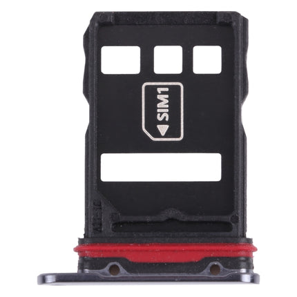 SIM Card Tray + NM Card Tray for Huawei Mate 40 Pro+(Black)-garmade.com