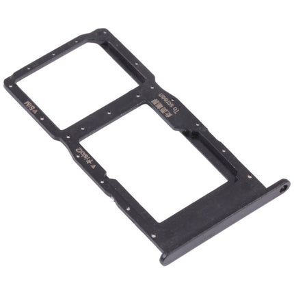 SIM Card Tray + SIM Card Tray / Micro SD Card Tray for Huawei Enjoy 20 5G (Black)-garmade.com