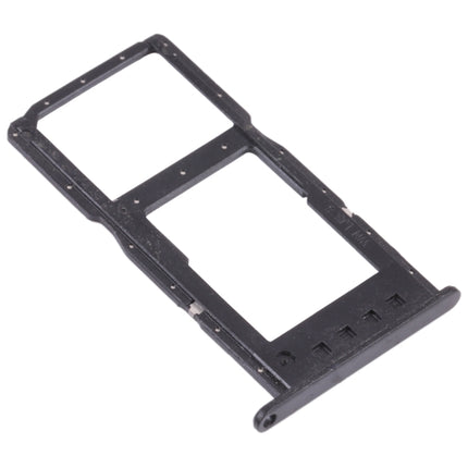 SIM Card Tray + SIM Card Tray / Micro SD Card Tray for Huawei Enjoy 20 5G (Black)-garmade.com