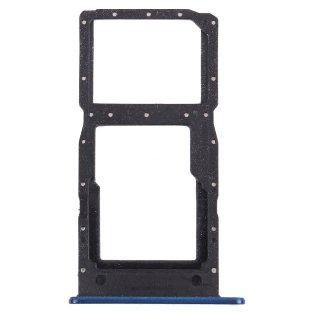 SIM Card Tray + SIM Card Tray / Micro SD Card Tray for Huawei Enjoy 20 5G (Blue)-garmade.com