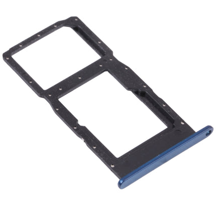 SIM Card Tray + SIM Card Tray / Micro SD Card Tray for Huawei Enjoy 20 5G (Blue)-garmade.com