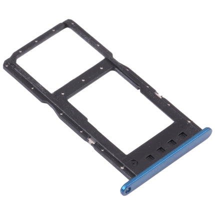 SIM Card Tray + SIM Card Tray / Micro SD Card Tray for Huawei Enjoy 20 5G (Blue)-garmade.com