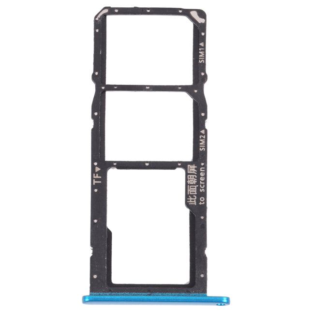 SIM Card Tray + SIM Card Tray + Micro SD Card Tray for Honor 9A(Green)-garmade.com
