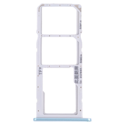 SIM Card Tray + SIM Card Tray + Micro SD Card Tray for Honor 9A(Blue)-garmade.com