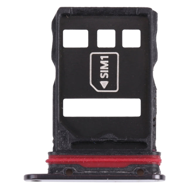 SIM Card Tray + NM Card Tray for Huawei Mate 30E Pro 5G (Black)-garmade.com