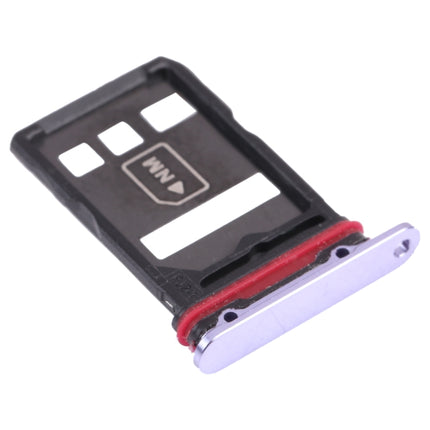 SIM Card Tray + NM Card Tray for Huawei Mate 30E Pro 5G (Purple)-garmade.com