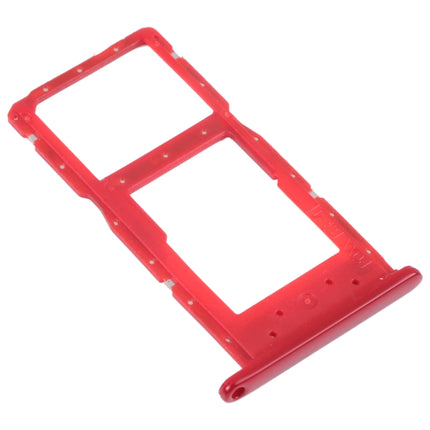 SIM Card Tray + SIM Card Tray / Micro SD Card Tray for Huawei P Smart (2019) (Red)-garmade.com