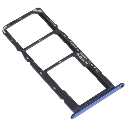 SIM Card Tray + SIM Card Tray + Micro SD Card Tray for Huawei Y6 Prime (2018) (Blue)-garmade.com